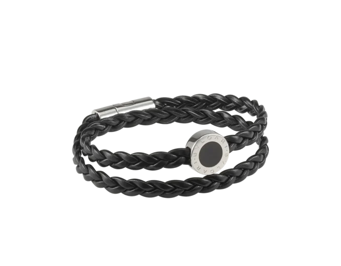 Bvlgari Bvlgari Herren-Lederarmband