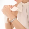 Bvlgari Tubogas Armband aus Gold und Stahl