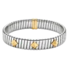 Bvlgari Tubogas Armband aus Gold und Stahl