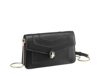 Serpenti Forever Kettenbrieftasche