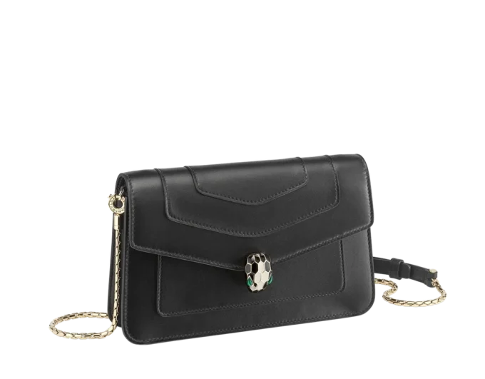 Serpenti Forever Kettenbrieftasche