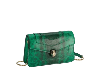 Serpenti Forever Kettenbrieftasche