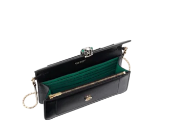 Serpenti Forever Kettenbrieftasche