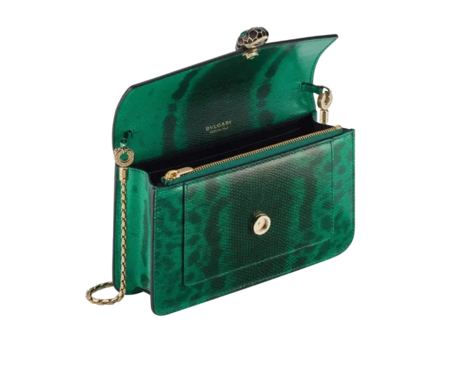 Serpenti Forever Kettenbrieftasche