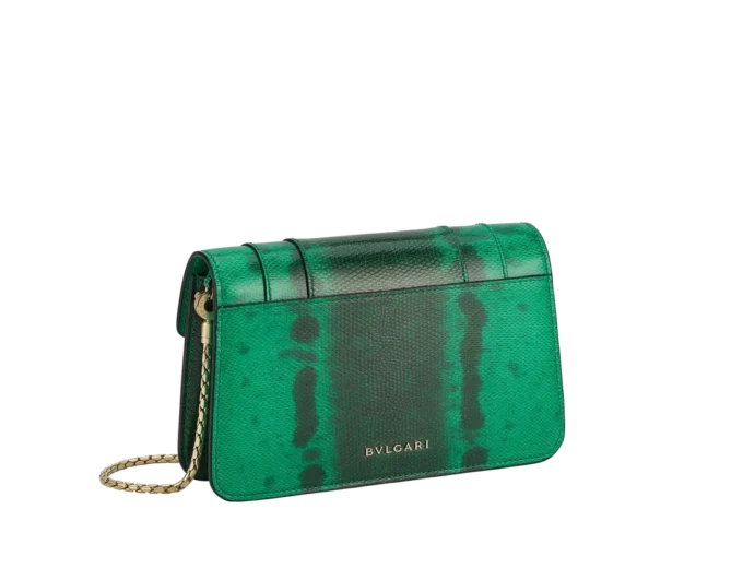 Serpenti Forever Kettenbrieftasche