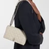 Serpenti Sugarloaf Schultertasche